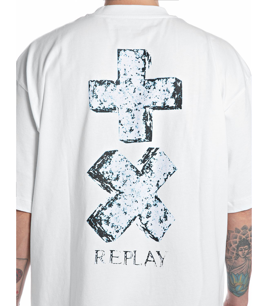 REPLAY X MAR＋IN GARRI× コラボTシャツ 詳細画像 オフホワイト 4